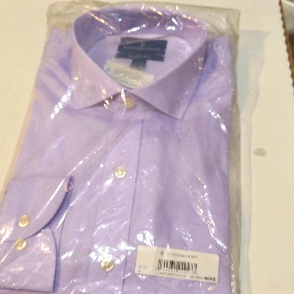 Purple button down